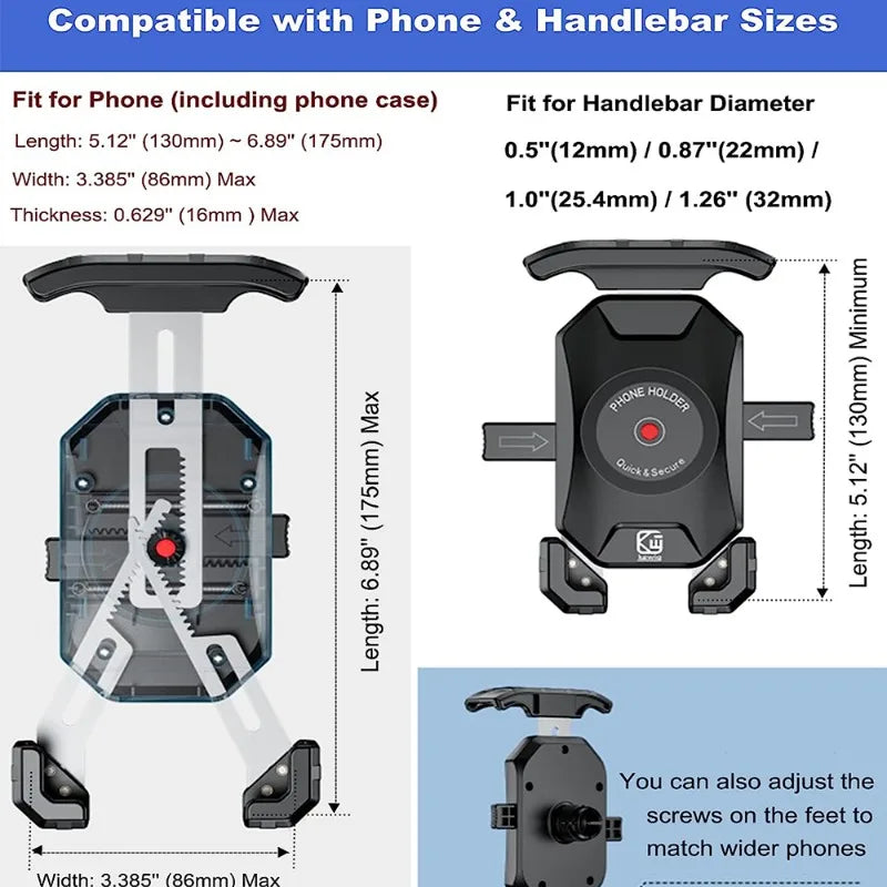 Phone Holder In Fork Stem Mount Bracket Motorcycle Navigation Bracket for Suzuki GSXR GSX-R 600 750 1000 Kawasaki NINJA 400 250