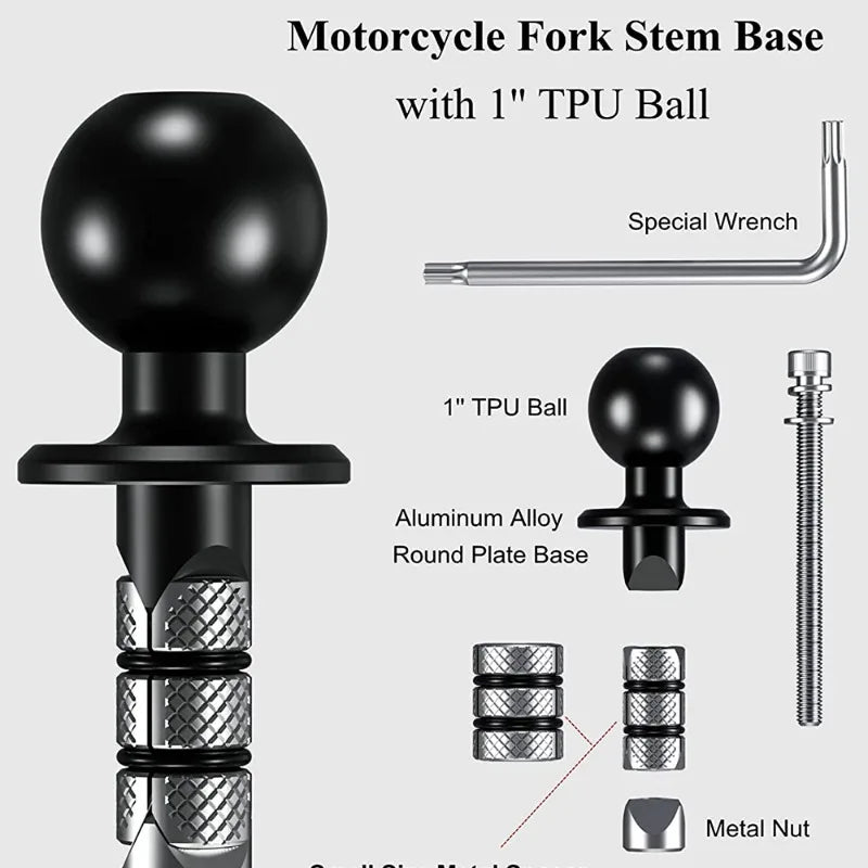 Phone Holder In Fork Stem Mount Bracket Motorcycle Navigation Bracket for Suzuki GSXR GSX-R 600 750 1000 Kawasaki NINJA 400 250