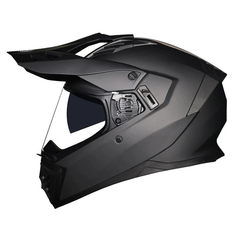 Motorcycle Full Helmet Dual Lens Motocross Off Road Helmet Dirt Bike