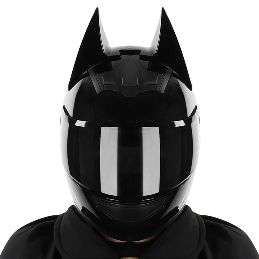 Motorcycle Helmet Full Face Bat Ears