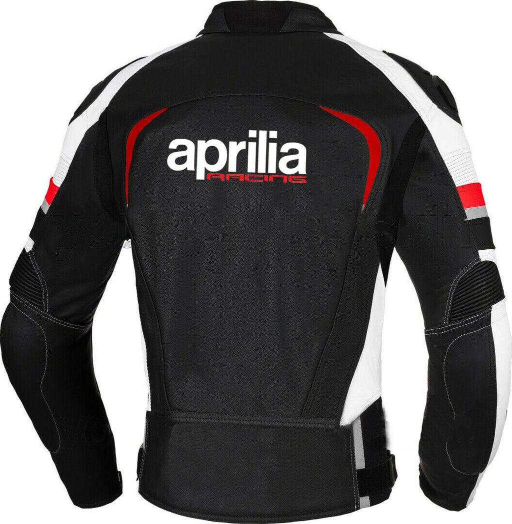 APRILIA MOTORCYCLE LEATHER RACING JACKET-1